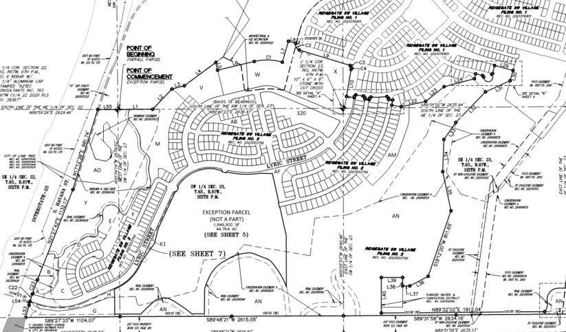 Ridgegate Southwest Village Filing No. 2 - Amendment No. 1 - City Of 